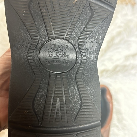 NUNN BUSH Brown * Cameron Casual Oxford Walking Shoe Sz 9 - Picture 12 of 13